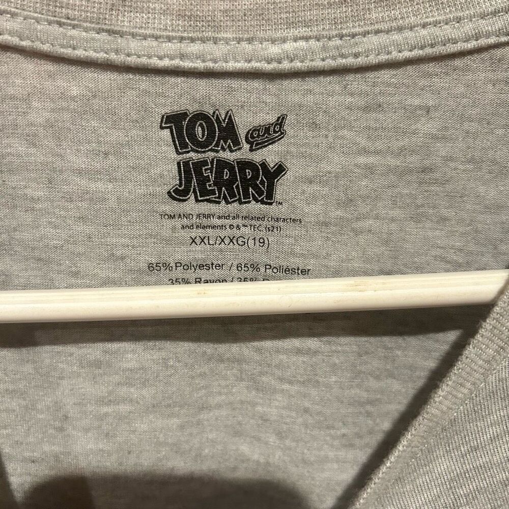 Tom & Jerry tshirt short sleeve size junior xxl - Picture 3 of 5